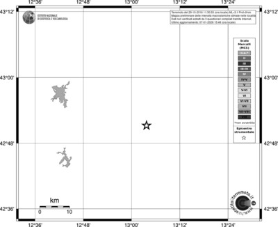 Mappa MCS - territori località