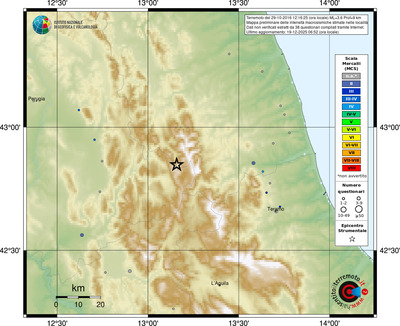 Mappa MCS - località