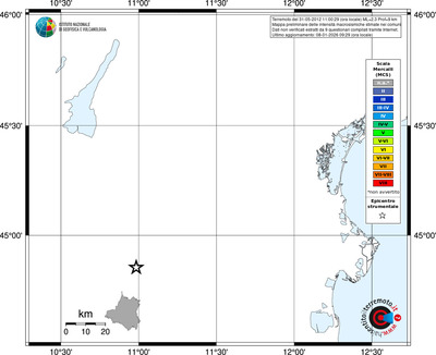 Mappa MCS - territori comuni
