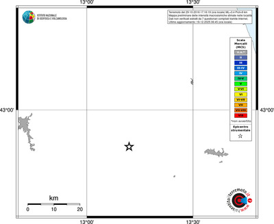 Mappa MCS - territori località