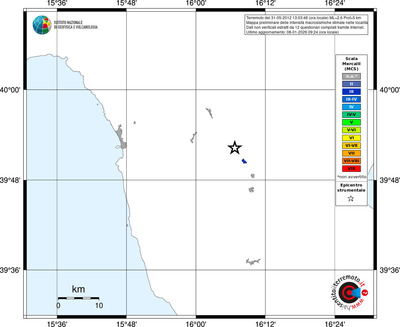 Mappa MCS - territori località