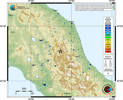 Mappa EMS - località