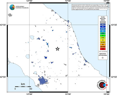 Mappa MCS - territori località