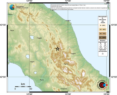 Mappa comuni con almeno 3 questionari