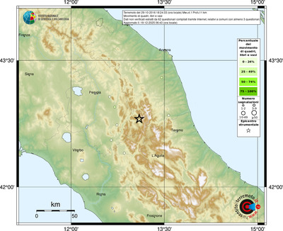 Mappa comuni con almeno 3 questionari