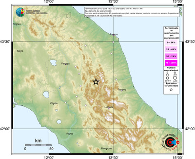 Mappa comuni con almeno 3 questionari