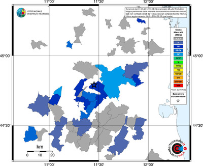 Mappa MCS - territori comuni