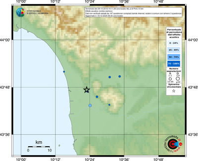 Mappa comuni con almeno 3 questionari