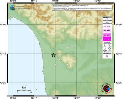 Mappa comuni con almeno 3 questionari