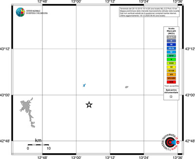Mappa MCS - territori località