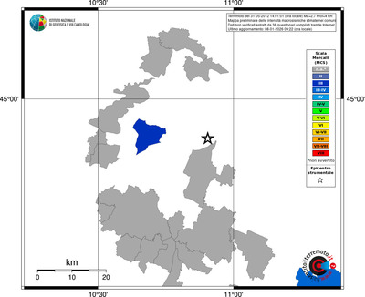 Mappa MCS - territori comuni