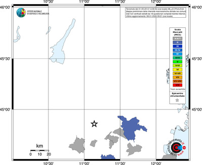 Mappa MCS - territori comuni