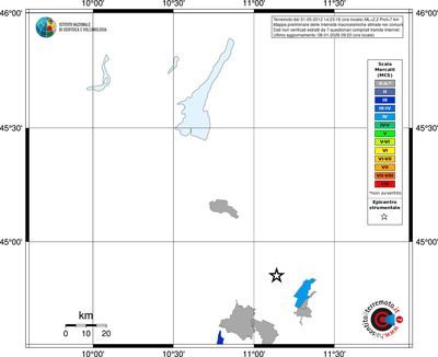 Mappa MCS - territori comuni