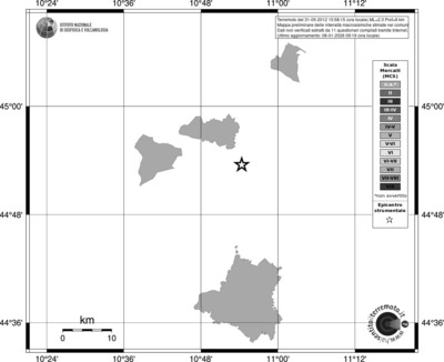 Mappa MCS - territori comuni