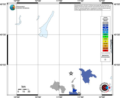 Mappa MCS - territori comuni