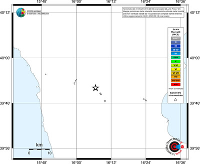 Mappa MCS - territori località