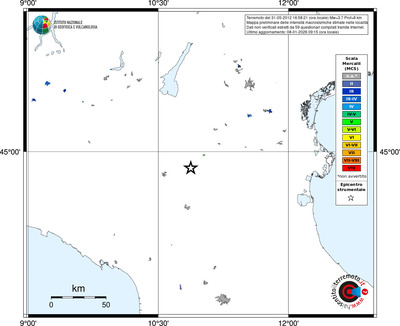 Mappa MCS - territori località