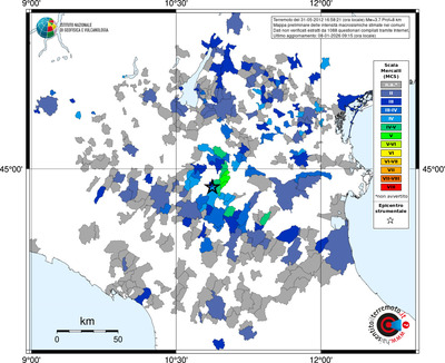 Mappa MCS - territori comuni
