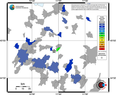 Mappa MCS - territori comuni