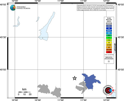 Mappa MCS - territori comuni