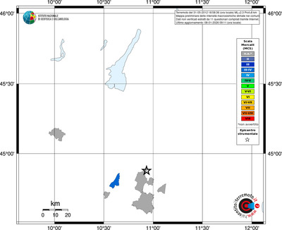 Mappa MCS - territori comuni