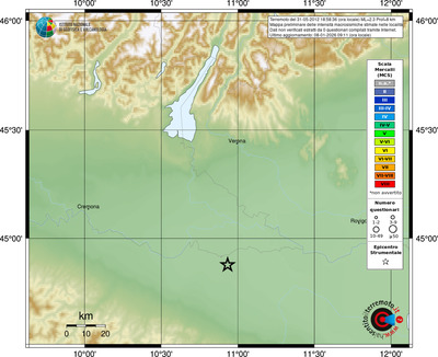 Mappa MCS - località