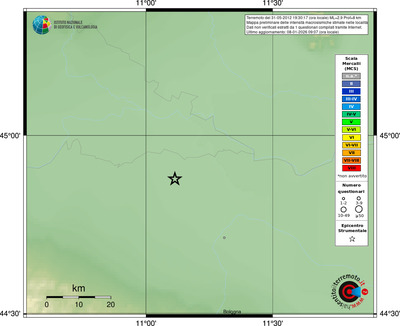 Mappa MCS - località