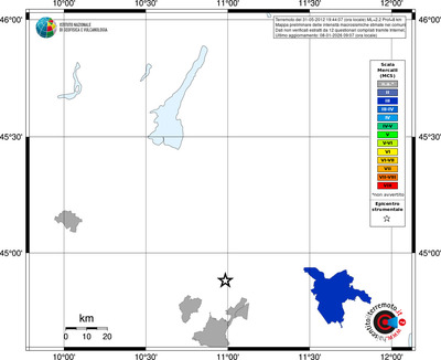 Mappa MCS - territori comuni