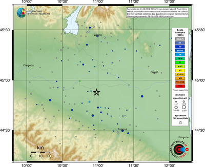 Mappa EMS - comuni