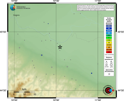 Mappa EMS - comuni