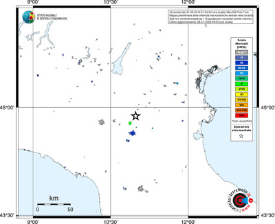 Mappa MCS - territori località
