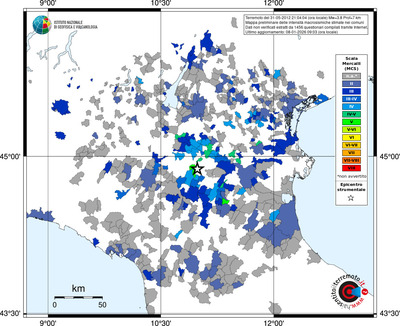 Mappa MCS - territori comuni