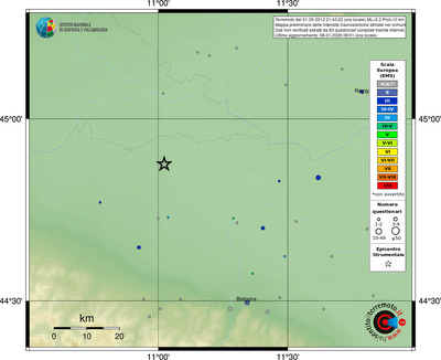Mappa EMS - comuni