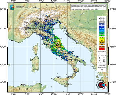 Mappa MCS - località