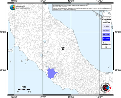 Mappa territorio comunale con almeno 3 questionari