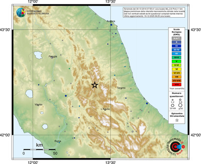 Mappa EMS - località