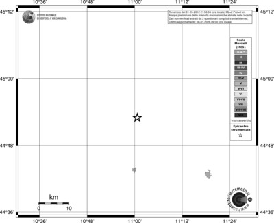 Mappa MCS - territori località