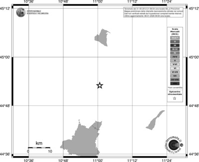 Mappa MCS - territori comuni