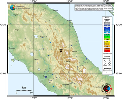 Mappa MCS - località
