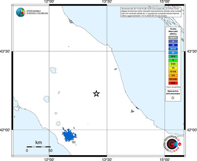 Mappa MCS - territori località