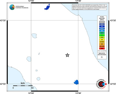 Mappa MCS - territori comuni