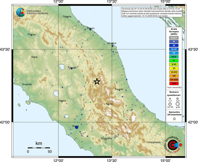 Mappa EMS - località