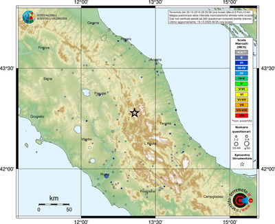 Mappa MCS - località
