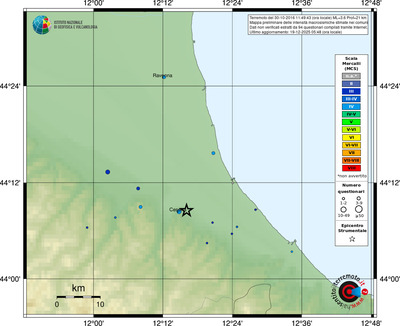 Mappa MCS - comuni