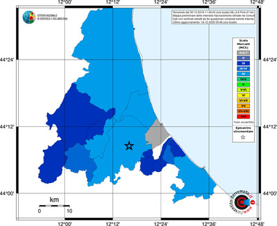 Mappa MCS - territori comuni