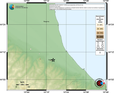 Mappa comuni con almeno 3 questionari