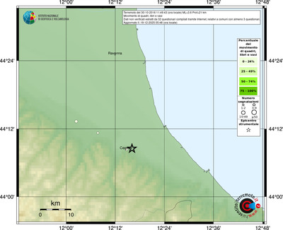 Mappa comuni con almeno 3 questionari
