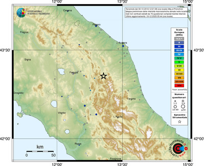 Mappa EMS - località