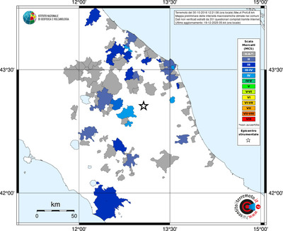 Mappa MCS - territori comuni