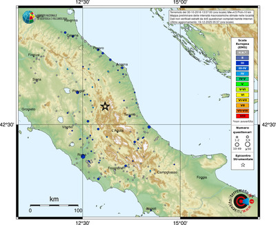 Mappa EMS - località
